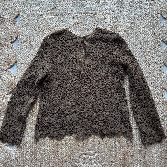 ZARA Crochet Lace Top โ Size M โ Brand new without tags ๐ค - Picture 11 of 12